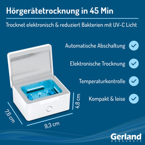 Gerland Perfect Dry Lux - elektronische Trockenstation für Hörgeräte