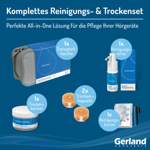 Gerland Grundausstattung - Reinigung & Trocknung für Hörgeräte