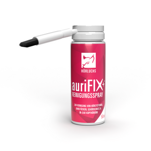 Hörluchs auriFIX Reinigungsspray - für Hörgeräte, In-Ears uvm.