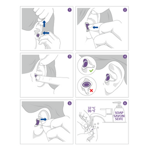 Alpine SleepDeep Ohrstöpsel zum Schlafen - Größe M/L