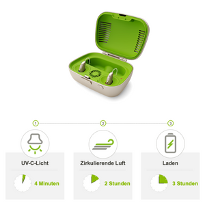 Phonak Charge & Care - Ladestation mit Trocknungsfunktion