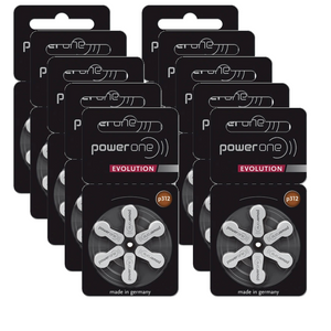 Power One EVOLUTION P312 Hörgerätebatterien (60er Pack)