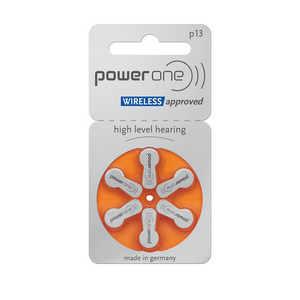 Power One P13 orange Hörgerätebatterien Varta (60er Pack - 10x6erBlister)