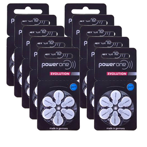 Power One EVOLUTION P675 Hörgerätebatterien (60er Pack)