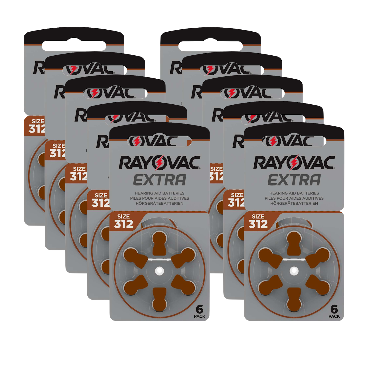 Die langlebigste Hörgerätebatterie des Weltmarktführers Rayovac