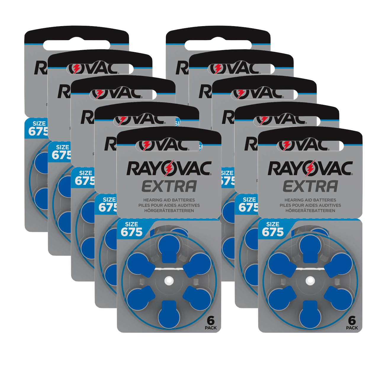 Die langlebigste Hörgerätebatterie des Weltmarktführers Rayovac