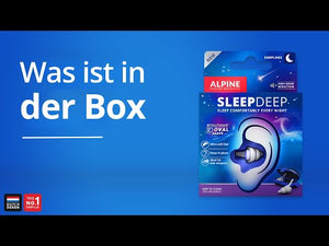 Alpine SleepDeep Ohrstöpsel zum Schlafen - Größe M/L