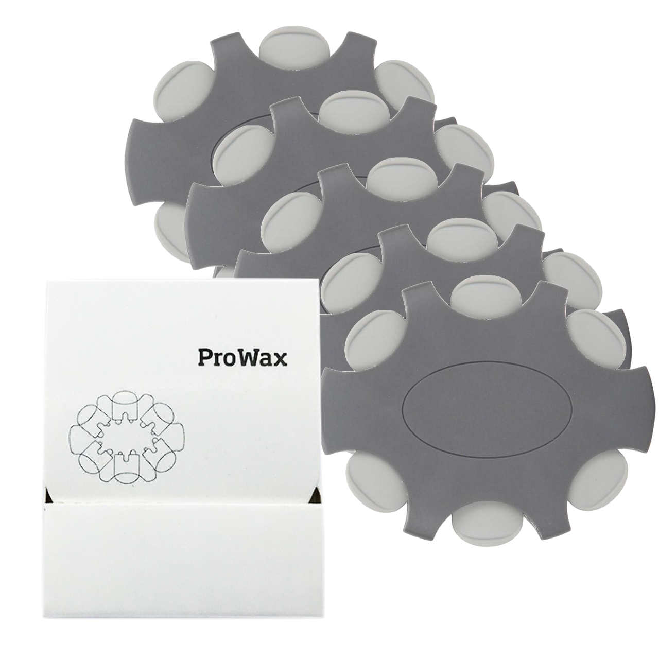 30x DIREKT ProWax grau (5x 6 Stk) Filter/Cerumenfilter für Oticon Hörgeräte