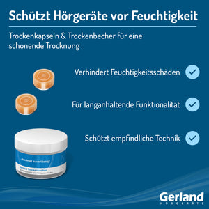 Gerland Grundausstattung - Reinigung &amp; Trocknung für Hörgeräte