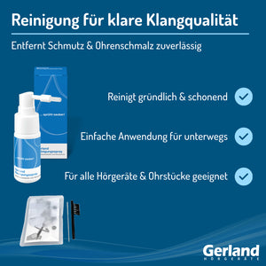 Gerland Grundausstattung - Reinigung &amp; Trocknung für Hörgeräte