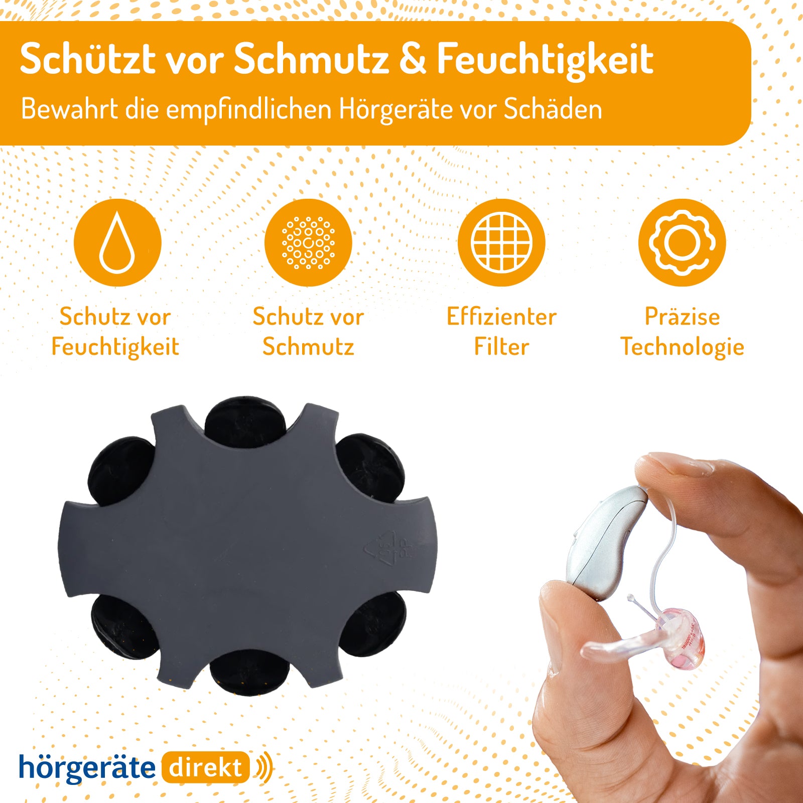 60x DIREKT ProWax miniFit (10x 6 Stk) Cerumenfilter für Oticon Hörgeräte