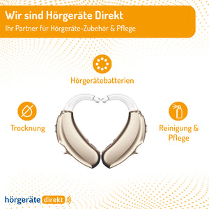 30x DIREKT ProWax grau (5x 6 Stk) Filter/Cerumenfilter für Oticon Hörgeräte