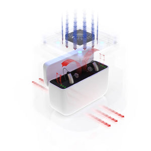 Dry Cap UV 2.2 - Trockenbox für aufladbare Hörgeräte