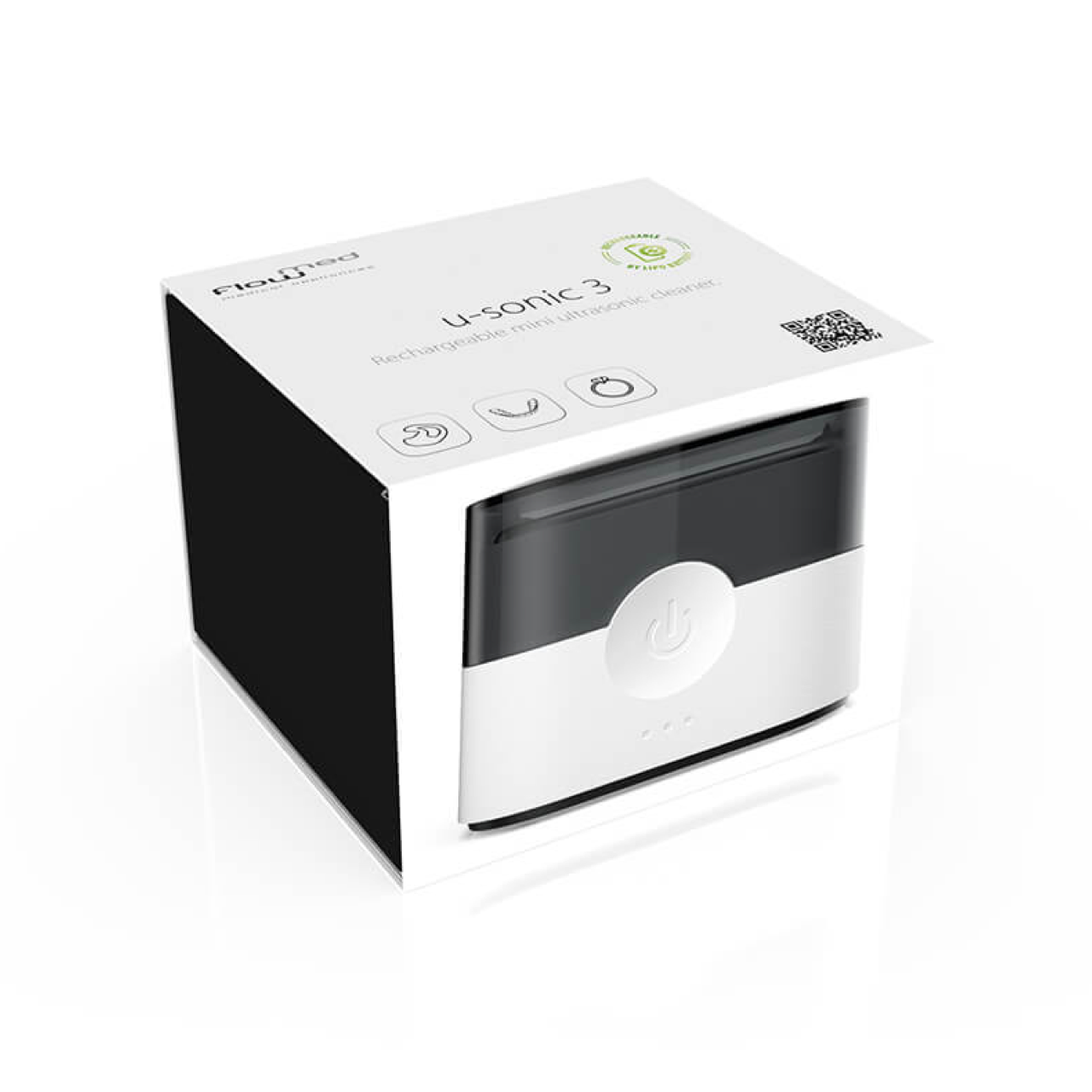 u-Sonic 3 - Ultraschall Reinigungsgerät mit Akku - Flow Med