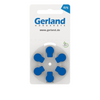 Gerland 675 blau Hörgerätebatterien (PR44) – 6 Stück | Made by Rayovac