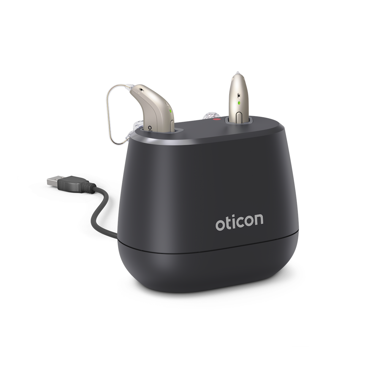 Oticon Charger Sirius miniRITE - Ladestation für Oticon Intent Hörgeräte