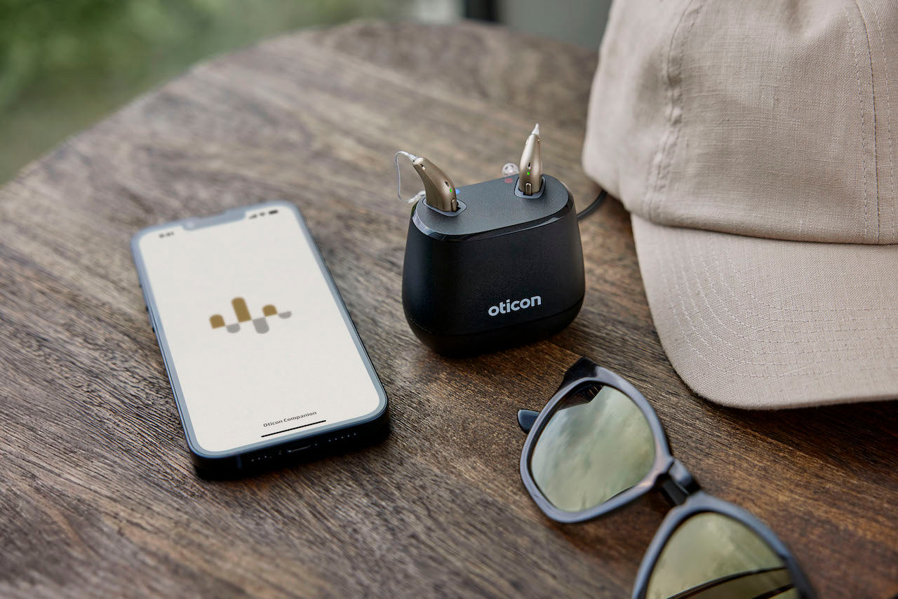 Oticon Charger Sirius miniRITE - Ladestation für Oticon Intent Hörgeräte
