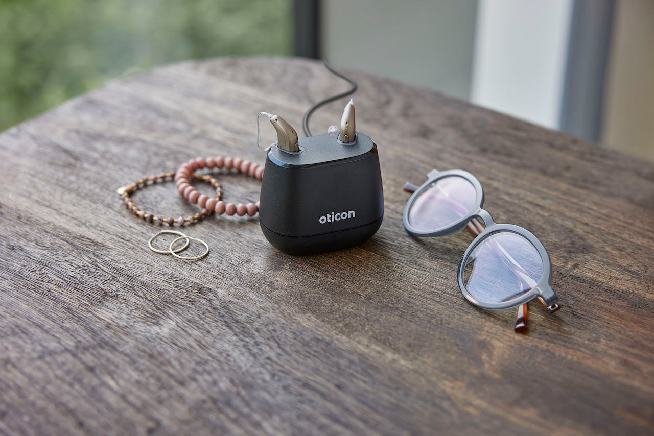 Oticon Charger Sirius miniRITE - Ladestation für Oticon Intent Hörgeräte