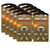 Rayovac 13 PEAK Performance -60x Hörgerätebatterien-orange PR48-(10x6er Blister)