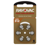 Rayovac PEAK Performance Hörgerätebatterien - 312 braun PR41 - (6er Blister)