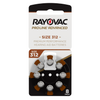 Rayovac ProLine Advanced Hörgerätebatterien - 312 braun PR41 - (8er Blister)