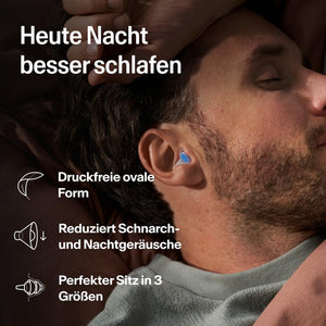 Alpine SleepDeep Ohrstöpsel zum Schlafen - Größe L