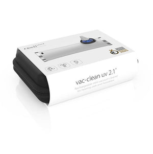 Vac-Clean UV 2.1 - wiederaufladbarer Mini Vakuumreiniger - Flow Med