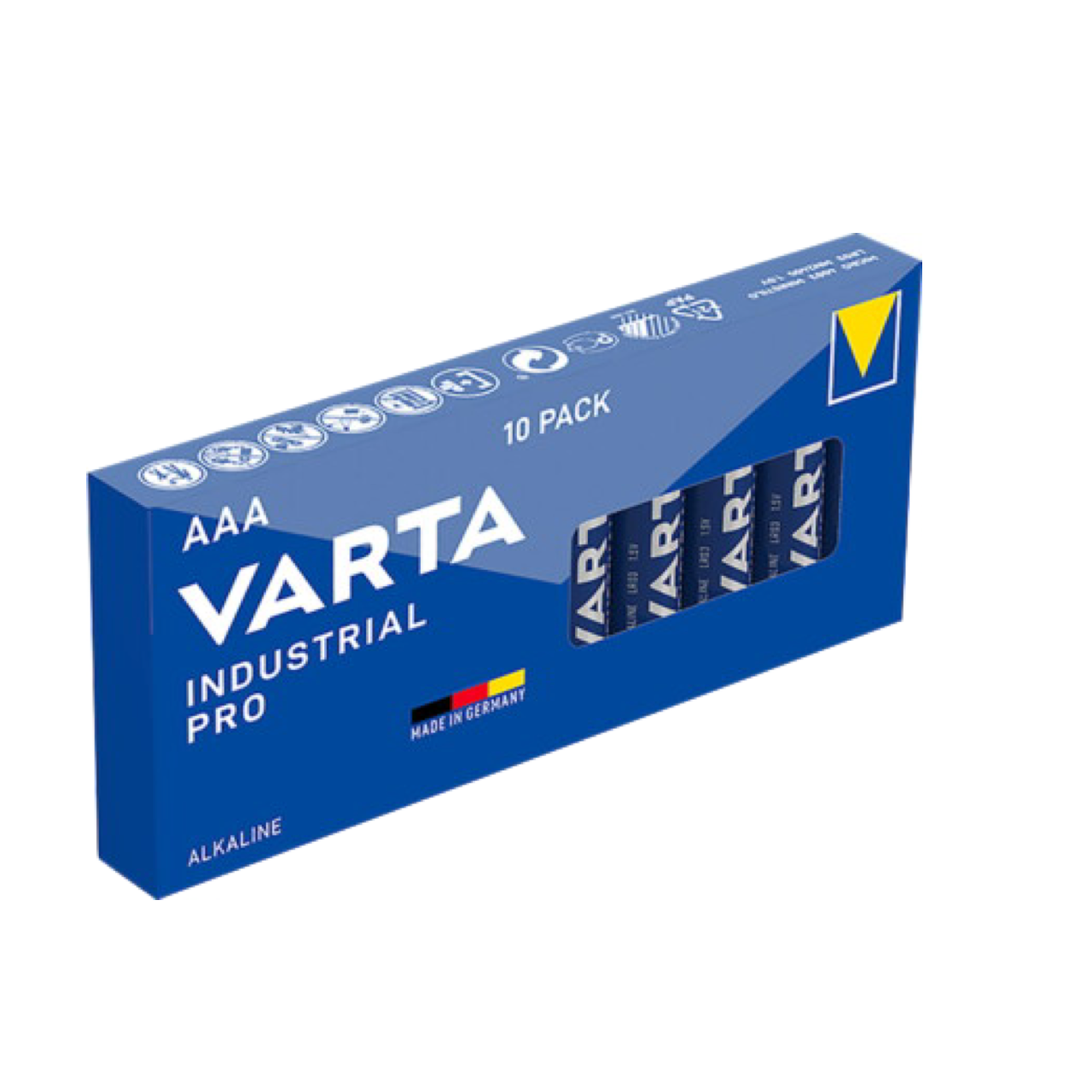 Varta Industrial Pro Mignon AAA Batterie BULK - LR03 1,5V - 10 Stück