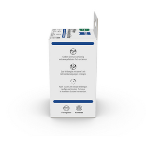 ZEISS Brillen Reinigungstücher (30 Stück) - einzeln verpackt - Recycelbar