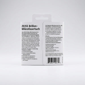 ZEISS Mikrofasertuch (20x20cm) - Brillenputztuch - 100% recyceltes Material
