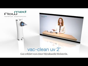 Vac-Clean UV 2 - wiederaufladbarer Mini Vakuumreiniger - Flow Med