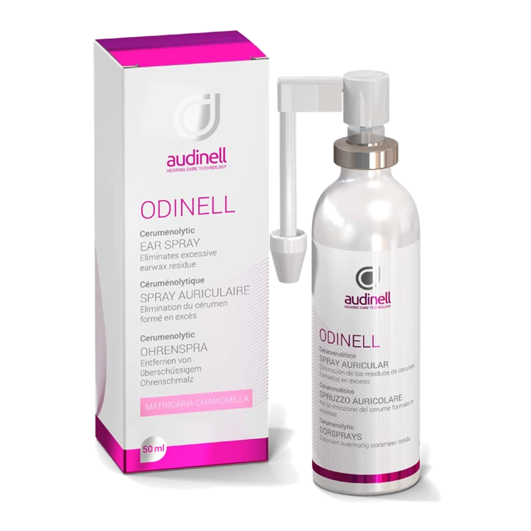 Audinell Odinell Ohrenspray (50ml) - zur Entfernung von Ohrenschmalz