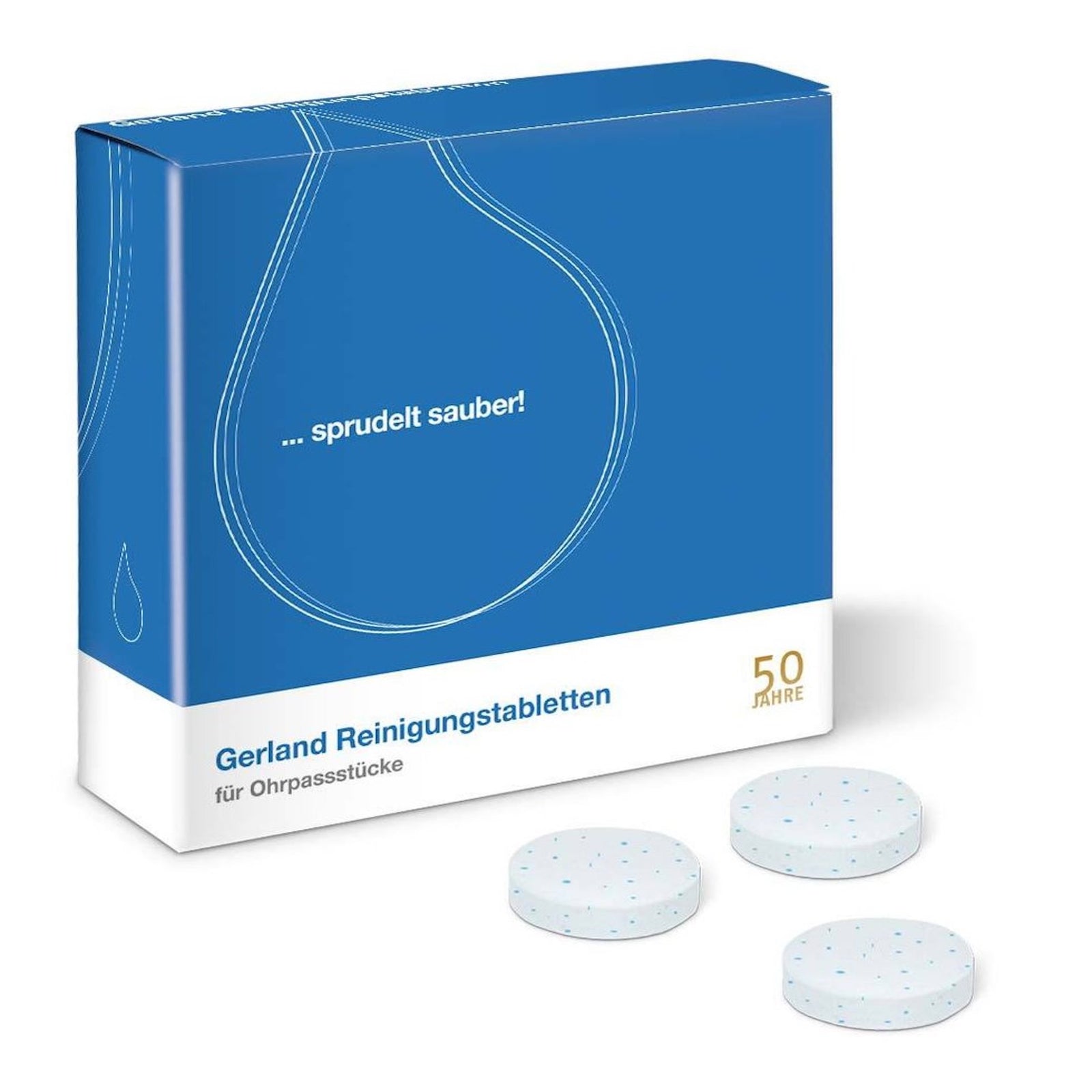 Gerland Reinigungstabletten (20 Stück) - Hörgeräte Direkt