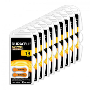 Duracell Activ Air 13 Hörgerätebatterien (60er Pack)