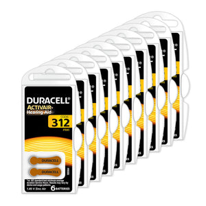 Duracell Activ Air 312 Hörgerätebatterien (60er Pack)