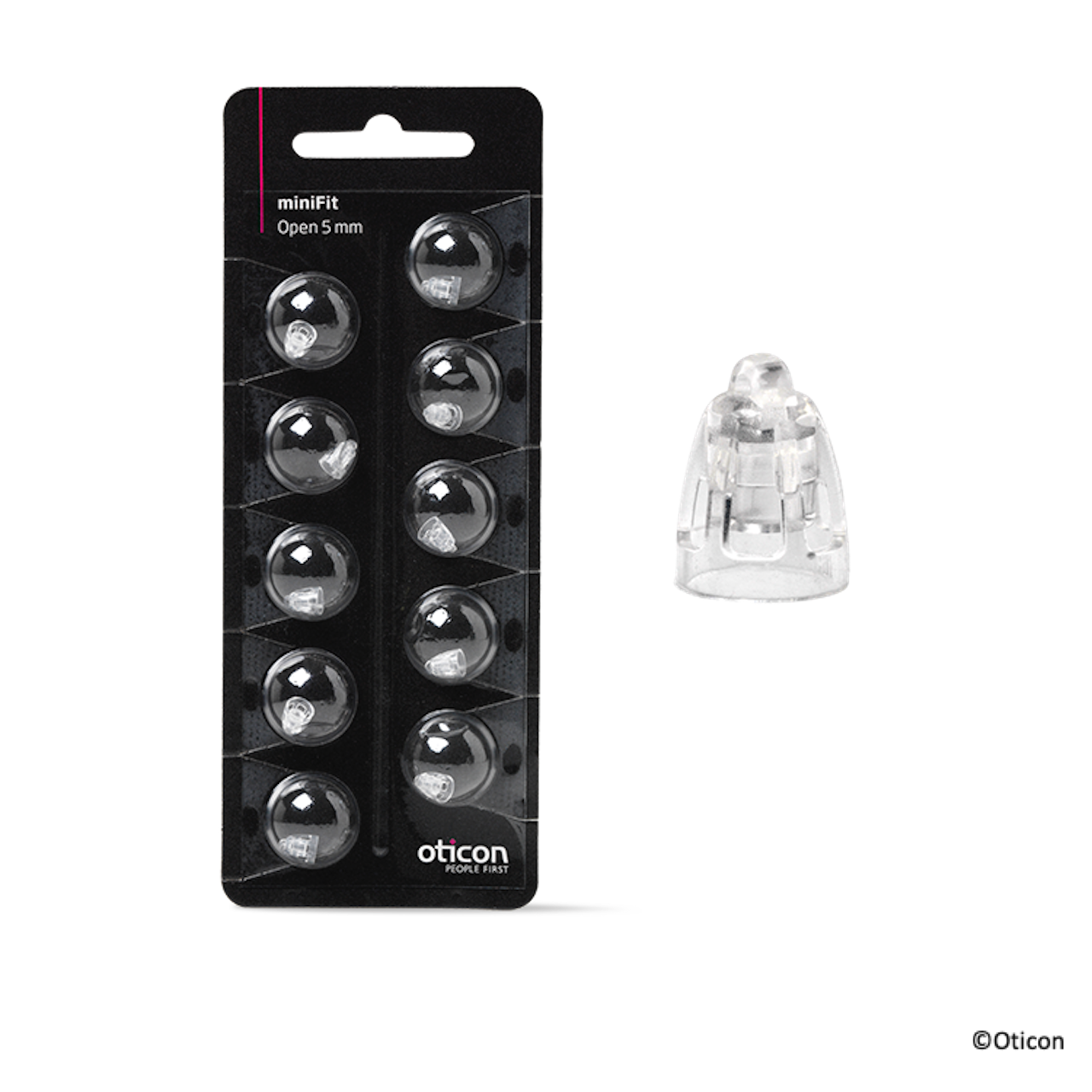 Oticon MiniFit Dome/Schirmchen (10 Stück)