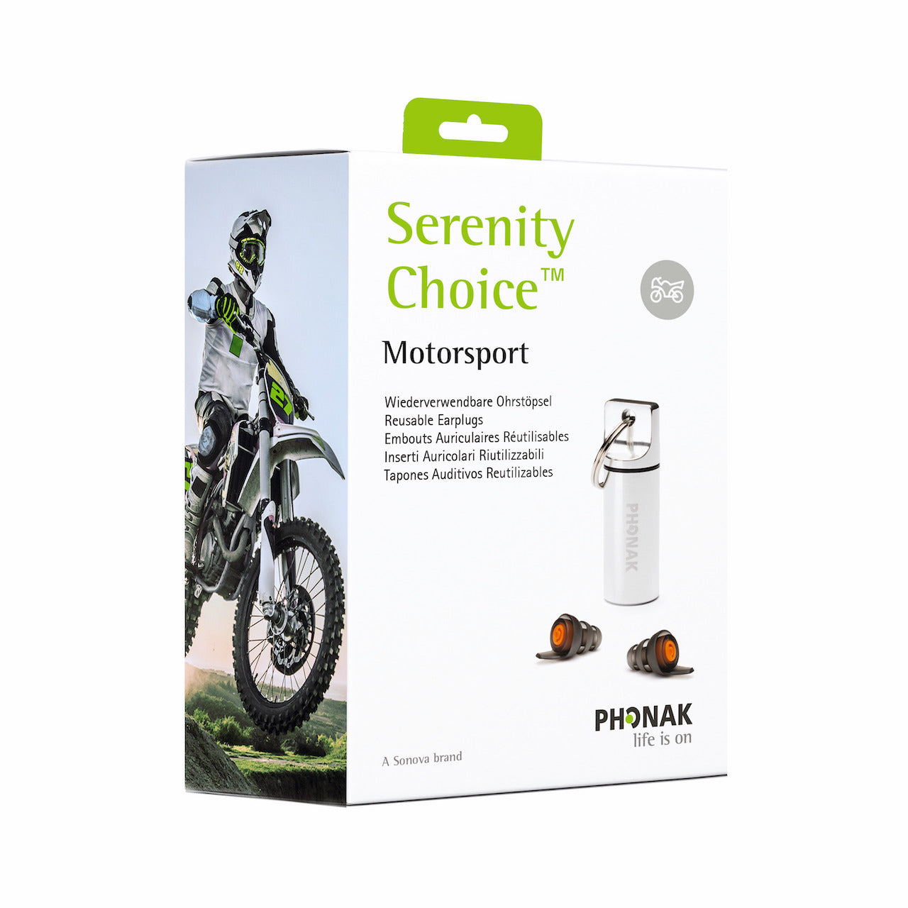 Phonak Serenity Choice MOTORSPORT -Gehörschutz mit Filter