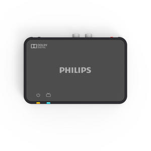 Verbinden Sie den Philips TV-Adapter mit Ihrem TV oder anderen Geräten und hören Sie den Sound direkt in Ihre Hörgeräte.