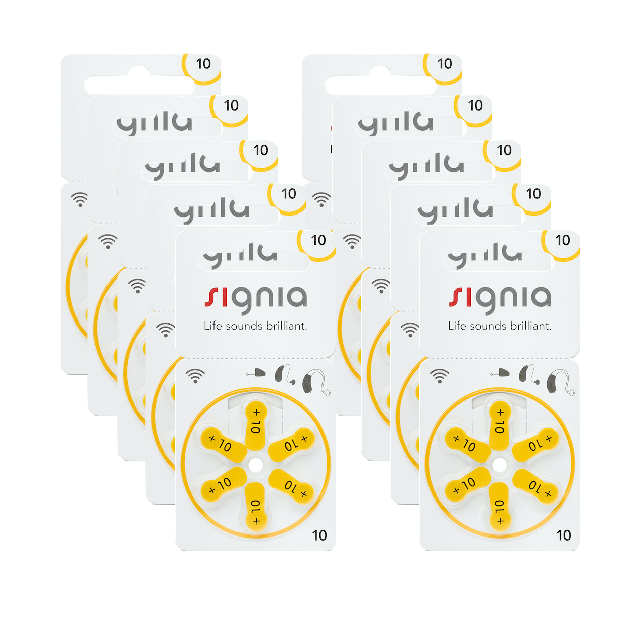 Die Siemens Hörgerätebatterien sind besonders leistungsstarke Batterien. 