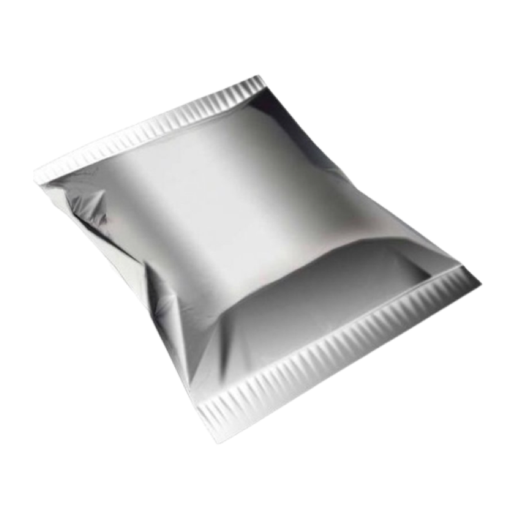 Abbildung einer einzelnen, silbernen Trockenkapsel-Verpackung