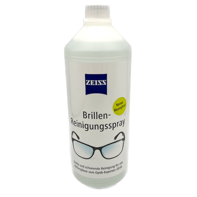 ZEISS Brillen Reinigungsspray 1 Liter - Nachfüllflasche 1000ml-Brillenputzspray