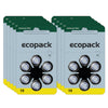 Varta Ecopack 10 Hörgerätebatterien (60er Pack) sind leistungsstarke Zink-Luft-Batterien